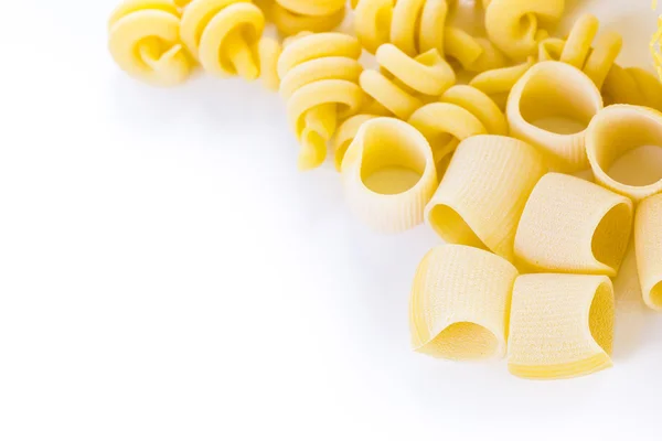 Pasta gialla biologica — Foto Stock