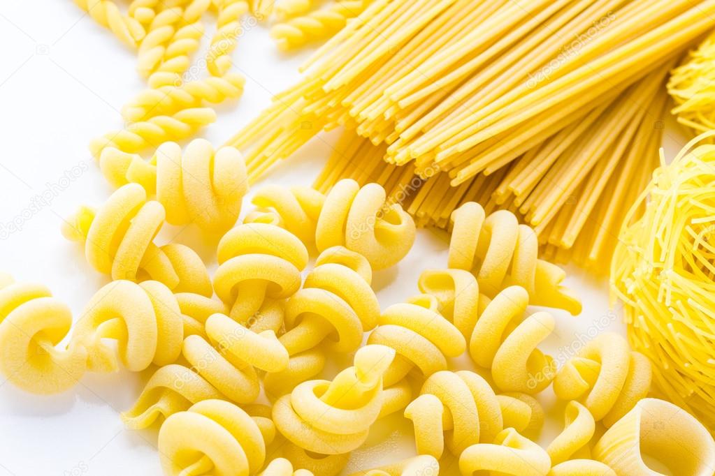 Organic yellow pasta