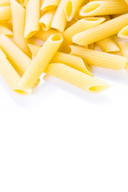 Organik sarı rigate makarna
