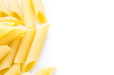 Organik sarı rigate makarna