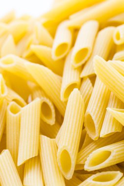 Organik sarı rigate makarna