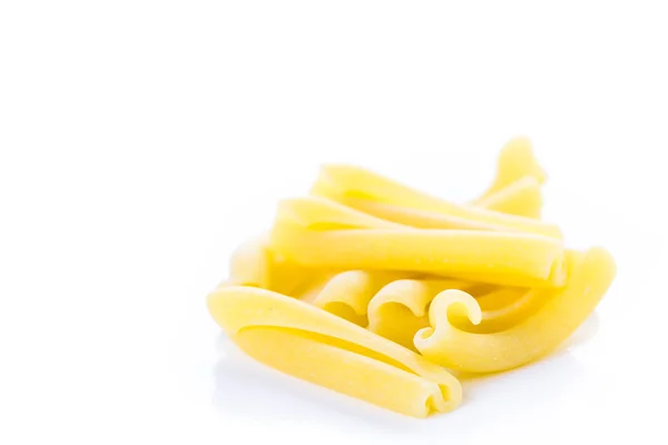 Pasta di casarecce gialla biologica — Foto Stock