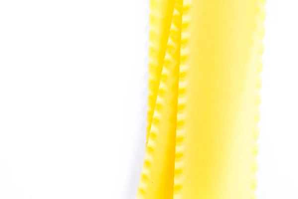 有機黄色ラザニア パスタ — ストック写真