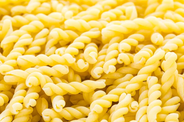 Organische gele gemelli pasta — Stockfoto