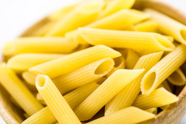 Ekologisk torr pasta — Stockfoto