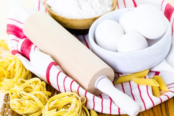 Leckere hausgemachte Pasta — Stockfoto