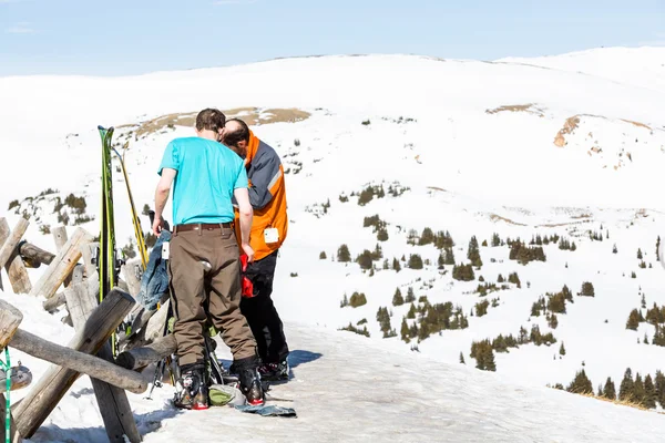 Víkendy v Loveland pass — Stock fotografie