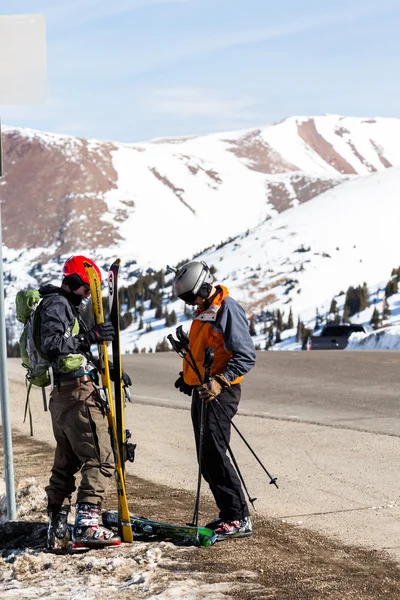 Weekend bij Loveland pass — Stockfoto