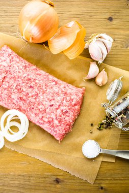 Zemin domuz diğer maddeler ile