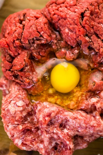 Preparing meatballs — Stock Photo, Image