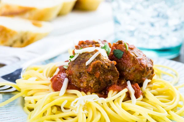 Homemade Italian meatballs — Stock Photo, Image