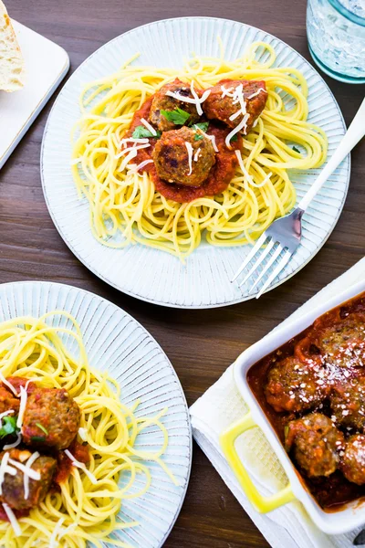 Homemade Italian meatballs — Stock Photo, Image