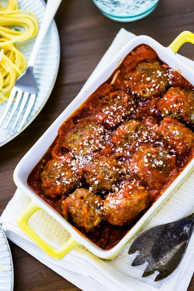 Homemade Italian meatballs — Stock Photo, Image