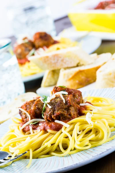 Homemade Italian meatballs — Stock Photo, Image