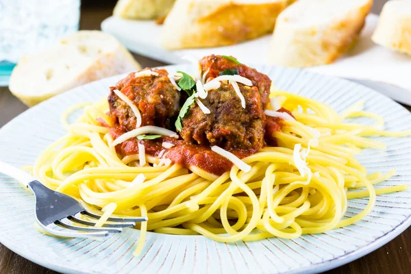 Albóndigas italianas caseras — Foto de Stock