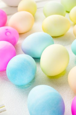 boyalı Paskalya yumurtaları