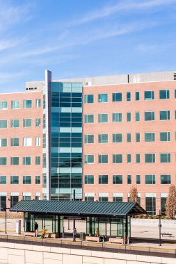 Lightrail istasyonu görünümü