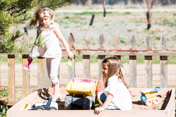 Second birthday party at the community farm — Stock Photo, Image