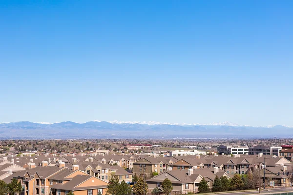 Typical suburbia in North America. — Stock Photo, Image