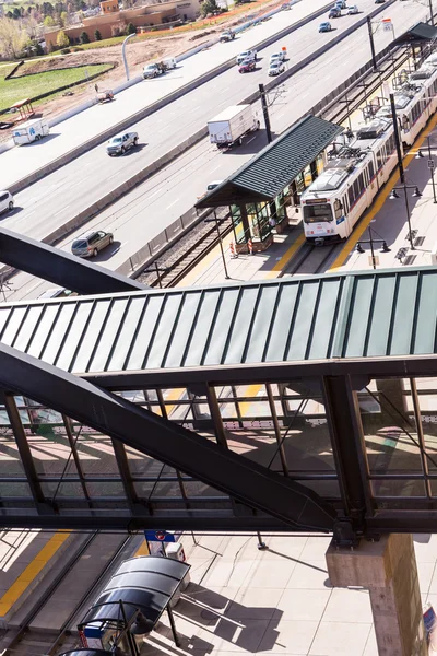 Pendeltågsstationen — Stockfoto