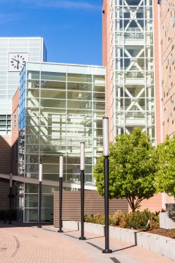 Lightrail istasyonu görünümü