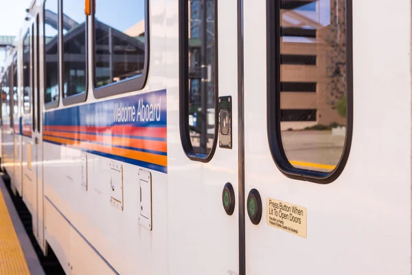 Lincoln light rail station in Lone Tree — Stock Photo, Image