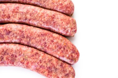 İtalyan sosis yakın çekim