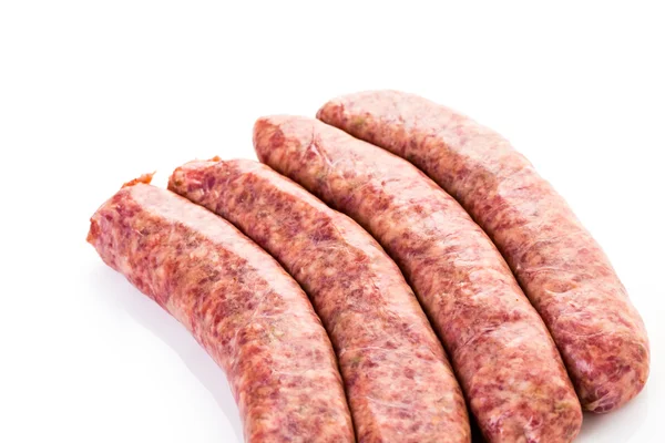 Italian sausages close up — Stock Photo, Image