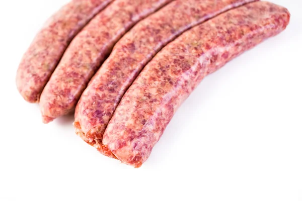 Italian sausages close up — Stock Photo, Image