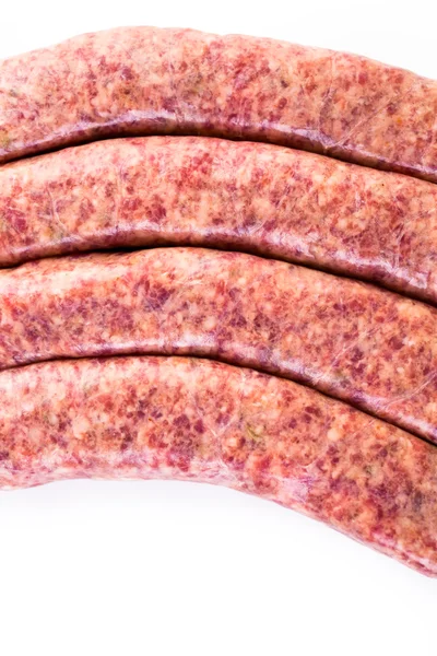 Italian sausages close up — Stock Photo, Image
