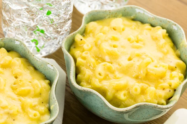 Macaroni and cheese with elbow macaroni. — Stock Photo, Image