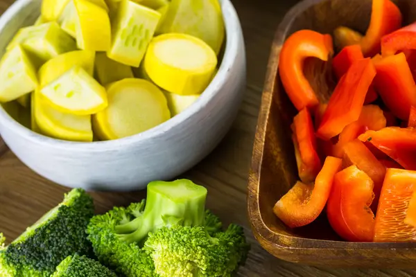 Ingrédients frais, légumes mélangés — Photo