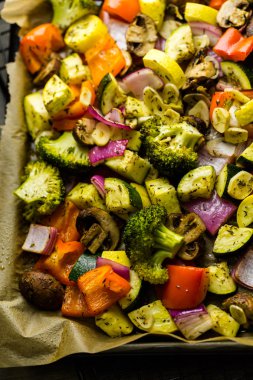 Kavrulmuş sebze karışık