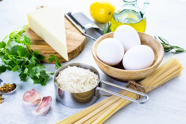 Pasta pangrattato Ingredientes — Foto de Stock