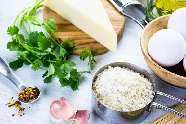 Pasta pangrattato Ingredientes — Foto de Stock