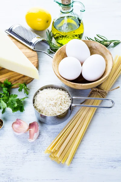 Macarrão pangrattato Ingredientes — Fotografia de Stock