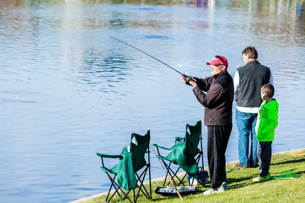 Annual Fishing Derby — Stock Photo, Image