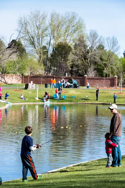 Annual Fishing Derby — Stock Photo, Image