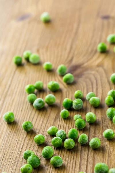 Guisantes dulces congelados orgánicos — Foto de Stock