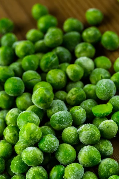 Guisantes dulces congelados orgánicos — Foto de Stock