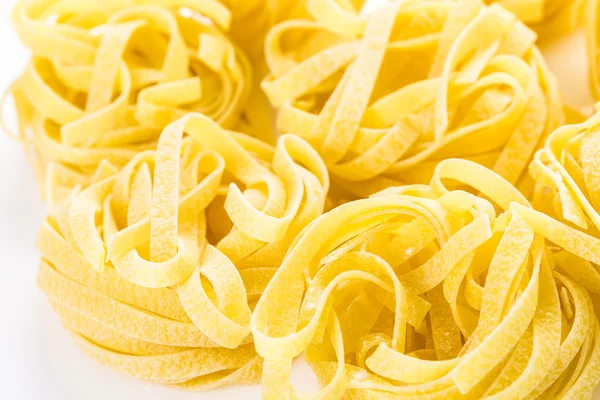 Fettuccine nests pasta — Stock Photo, Image