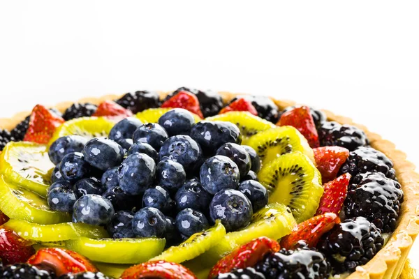 Fresh fruit tart — Stock Photo, Image