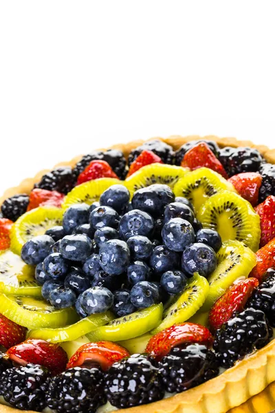 Fresh fruit tart — Stock Photo, Image