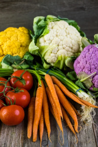 Verduras orgánicas frescas — Foto de Stock