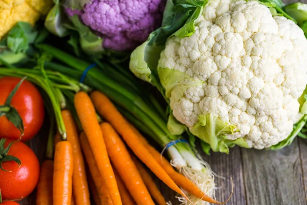 Verduras orgánicas frescas — Foto de Stock