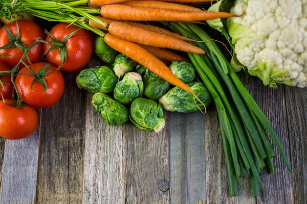 Verduras orgánicas frescas — Foto de Stock