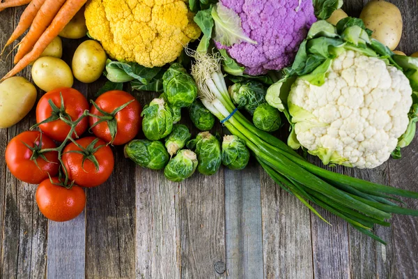 Verduras orgánicas frescas — Foto de Stock