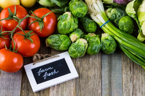Fresh organic vegetables — Stock Image Fresh organic vegetables Royalty Free Stock Images