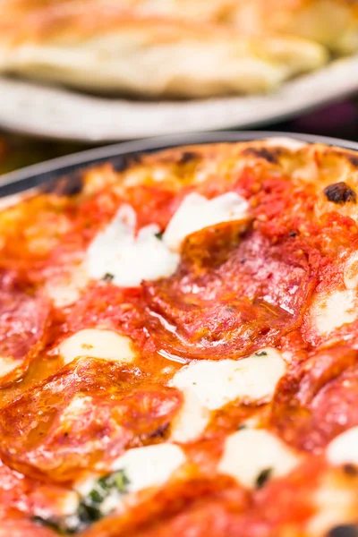 Neapolitan Style Pizza — Stock Photo, Image