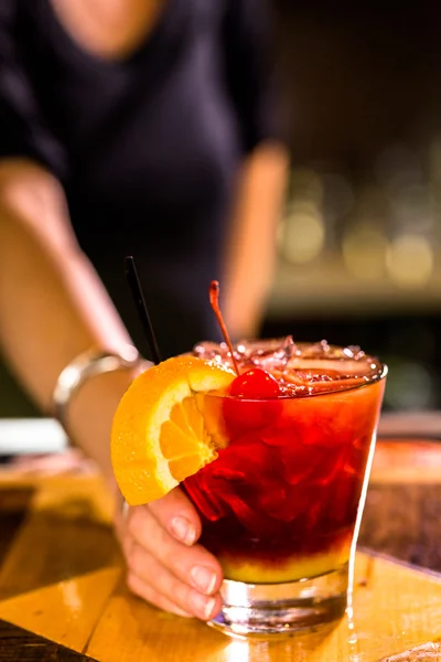 Tasty Red Sangria — Stock Photo, Image